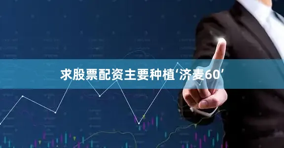 求股票配资主要种植‘济麦60’
