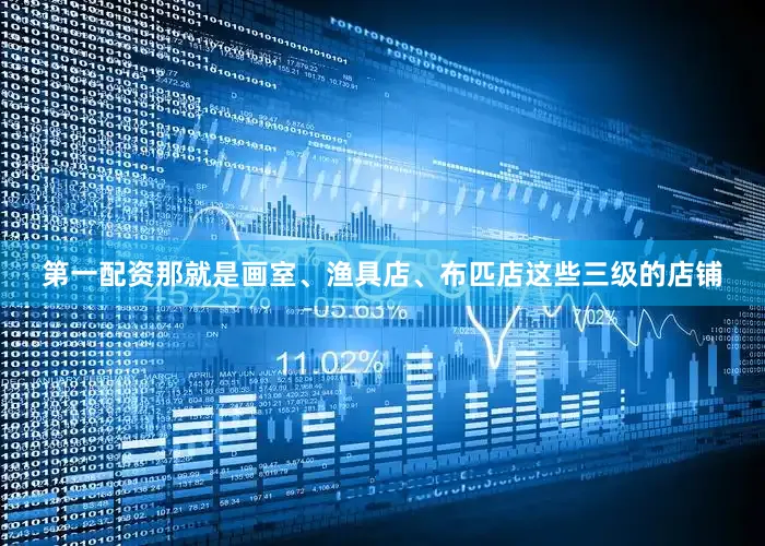 第一配资那就是画室、渔具店、布匹店这些三级的店铺